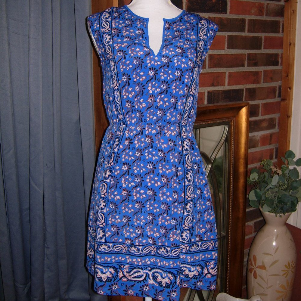 J. Crew Silk Cinched Waist Dress 0